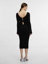 Orsay Rochie pulover negru pentru femei ORSAY