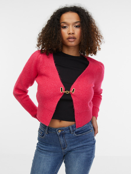 Orsay Cardigan roz de damă cu amestec de lână ORSAY