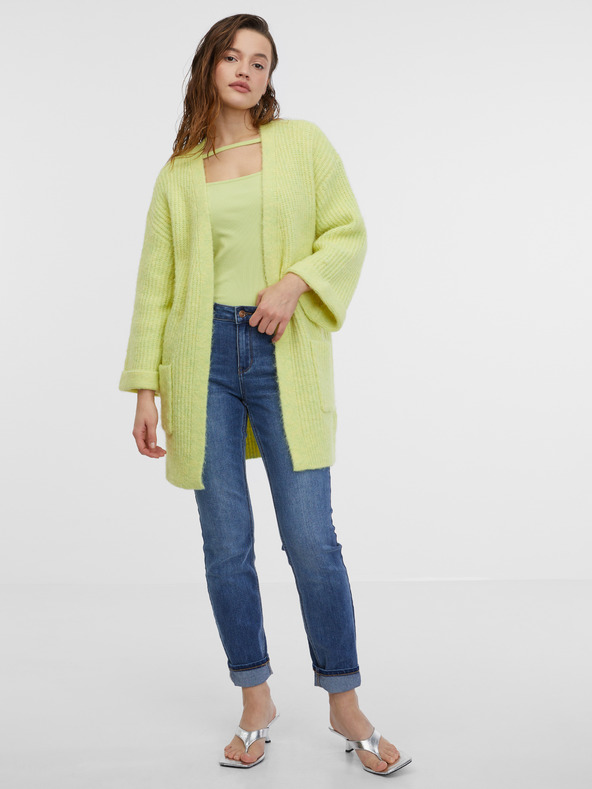 Orsay Cardigan verde deschis pentru femei ORSAY