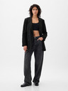 GAP Blazer cu curea din amestec de in GAP