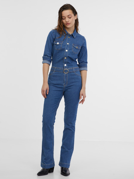 Orsay Salopetă de damă din denim albastru ORSAY