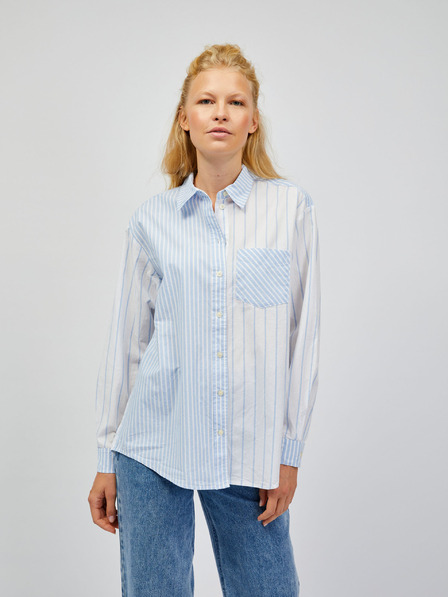 GAP Cămașă oversize cu dungi GAP