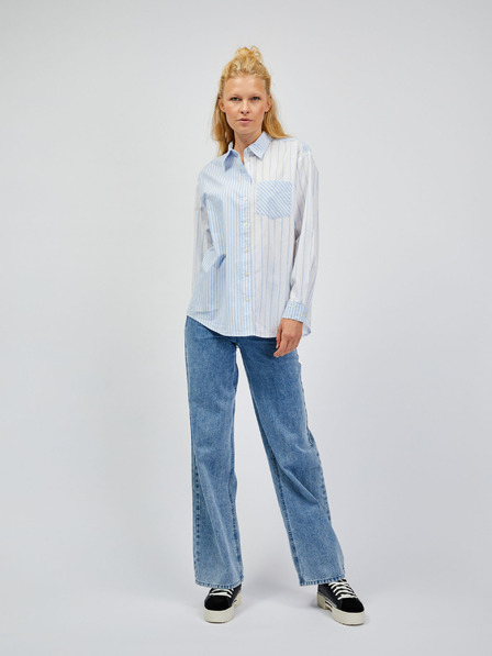 GAP Cămașă oversize cu dungi GAP