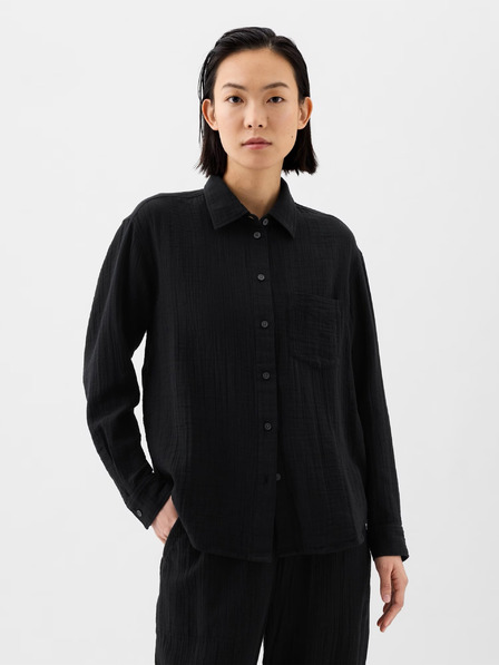 GAP Cămașă din muselină oversize GAP