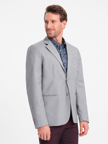 Ombre Clothing Jachetă bărbătească gri Ombre Clothing