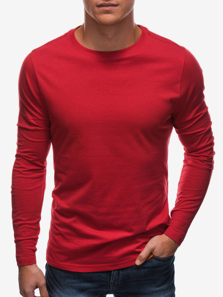 Edoti Tricou de bază roșu pentru bărbați Edoti