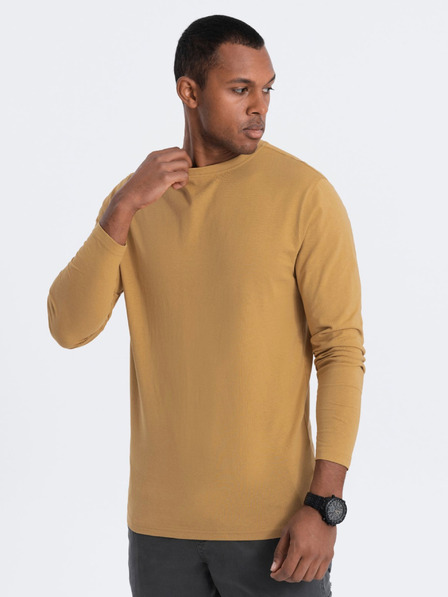 Ombre Clothing Cămașă de bază pentru bărbați muștar Ombre Clothing
