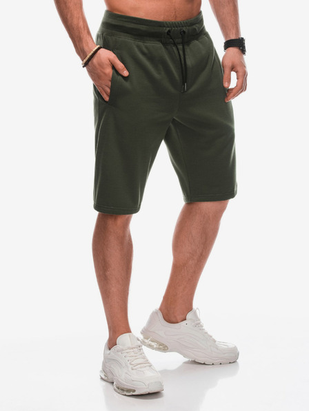 Edoti Pantaloni de trening pentru bărbați, verde închis Edoti