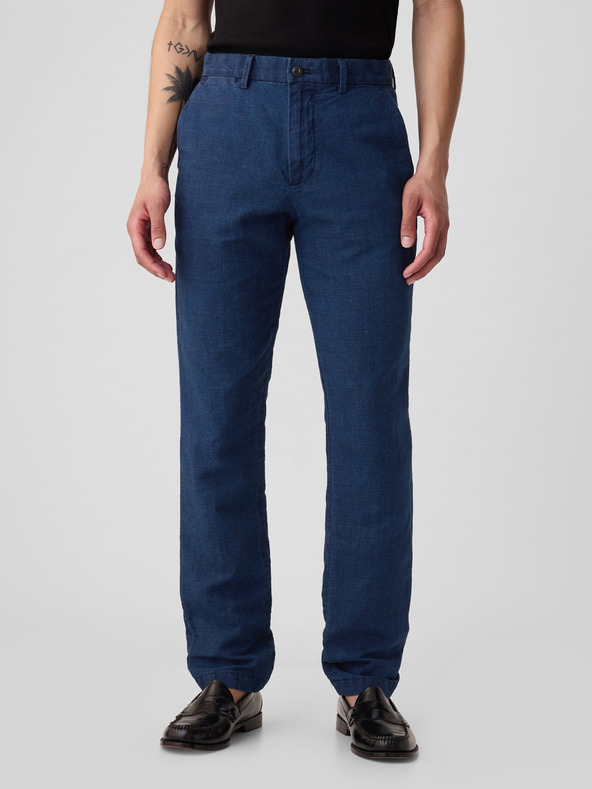 GAP Pantaloni Slim din amestec de in GAP
