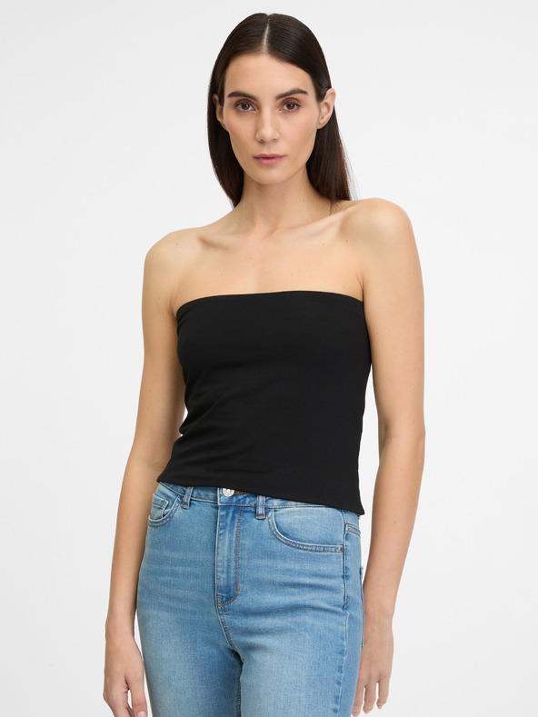 Orsay Top negru de damă ORSAY