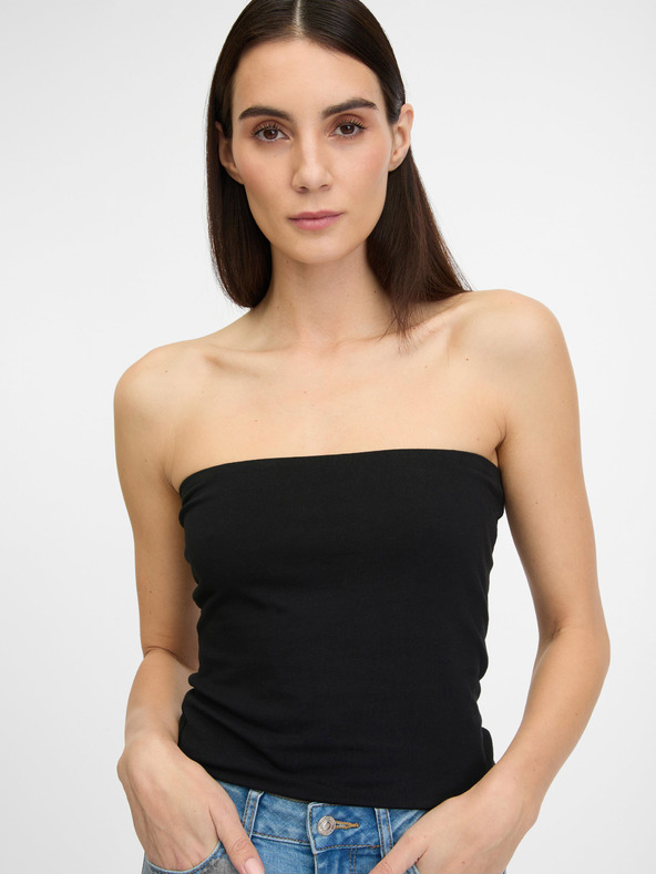 Orsay Top negru de damă ORSAY