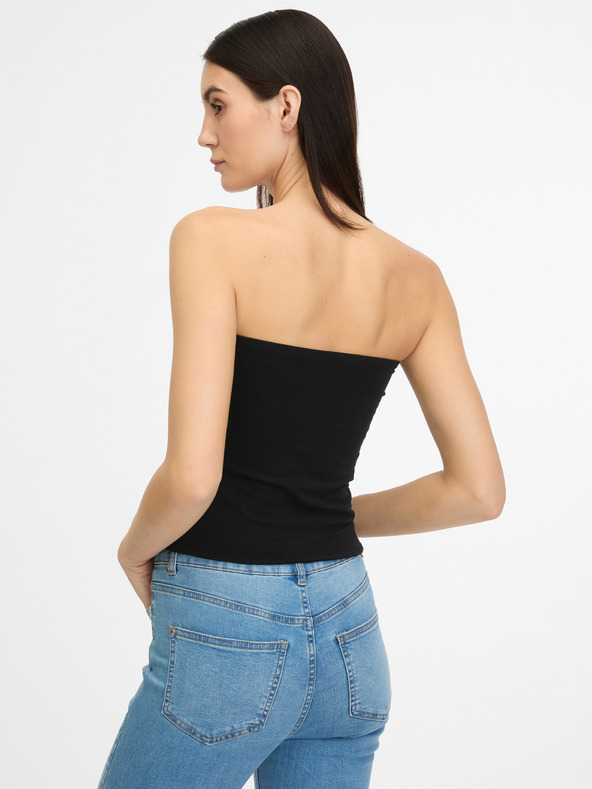 Orsay Top negru de damă ORSAY