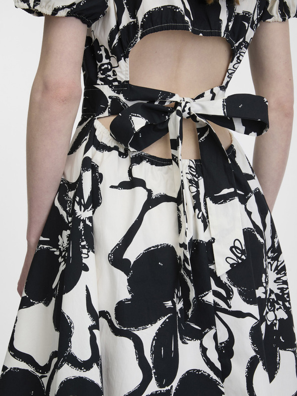 Orsay Rochie neagră cu model pentru femei ORSAY