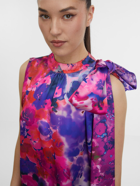 Orsay Top floral de femei mov ORSAY