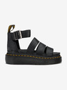 Dr. Martens Dr. Martens Clarissa II negru sandale cu platformă din piele pentru femei