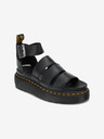 Dr. Martens Dr. Martens Clarissa II negru sandale cu platformă din piele pentru femei