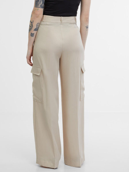 Orsay Pantaloni pentru femei bej ORSAY