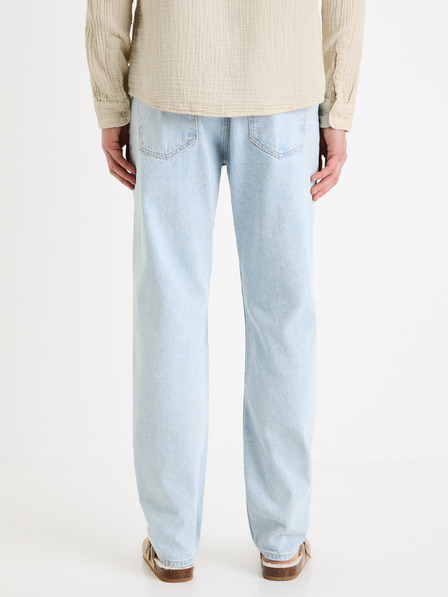 Celio Blugi Celio C15 straight Fodroit 30 albastru deschis pentru bărbați