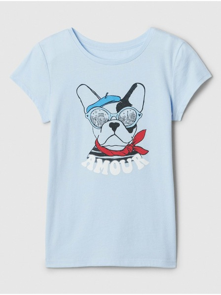 GAP Tricou cu print pentru copii GAP