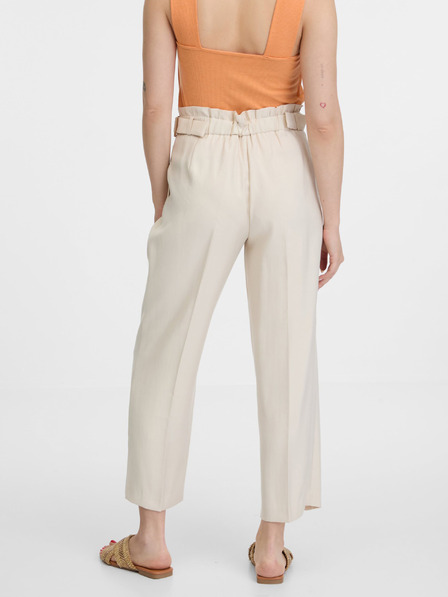 Orsay Pantaloni largi bej pentru femei ORSAY