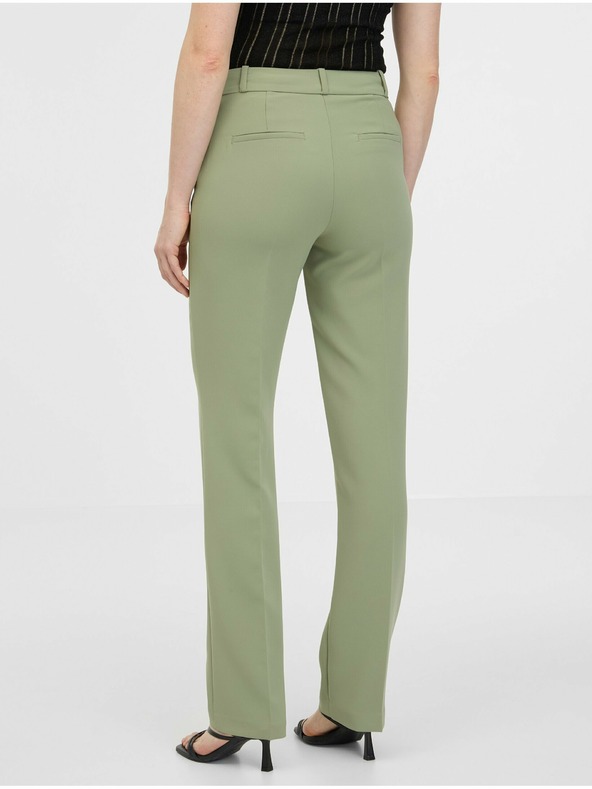 Orsay Pantaloni drepți kaki pentru femei ORSAY