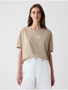 GAP Tricou din bumbac cu logo GAP