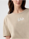 GAP Tricou din bumbac cu logo GAP