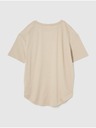 GAP Tricou din bumbac cu logo GAP