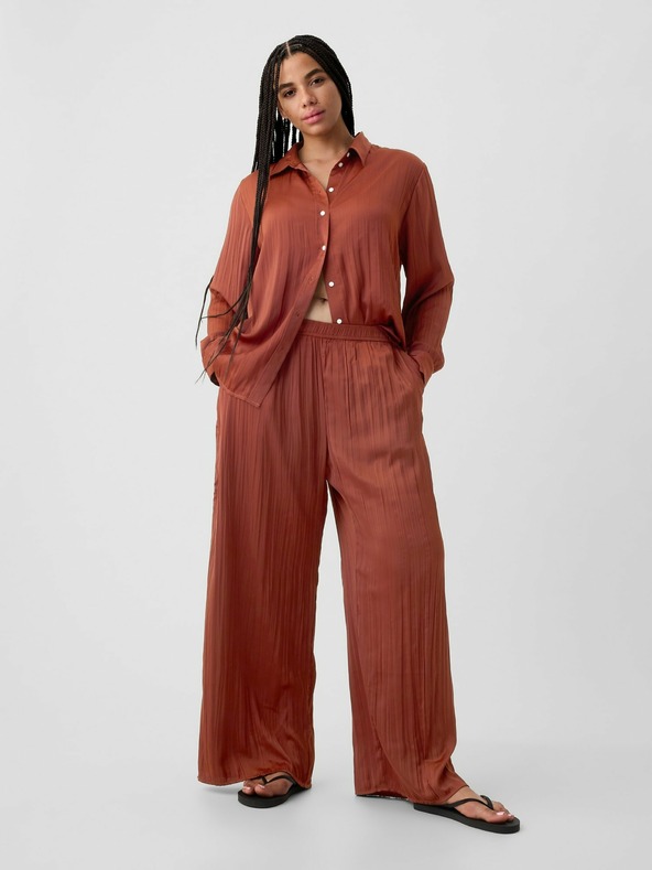 GAP Pantaloni din satin GAP