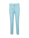 Orsay Pantaloni de culoare albastru deschis pentru femei ORSAY
