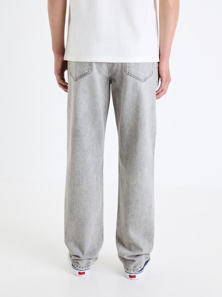 Celio Blugi largi gri pentru bărbați Celio C75 Foloose
