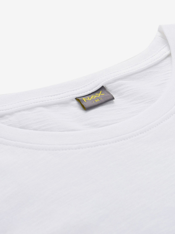 NAX Tricou alb pentru femei NAX Drawa