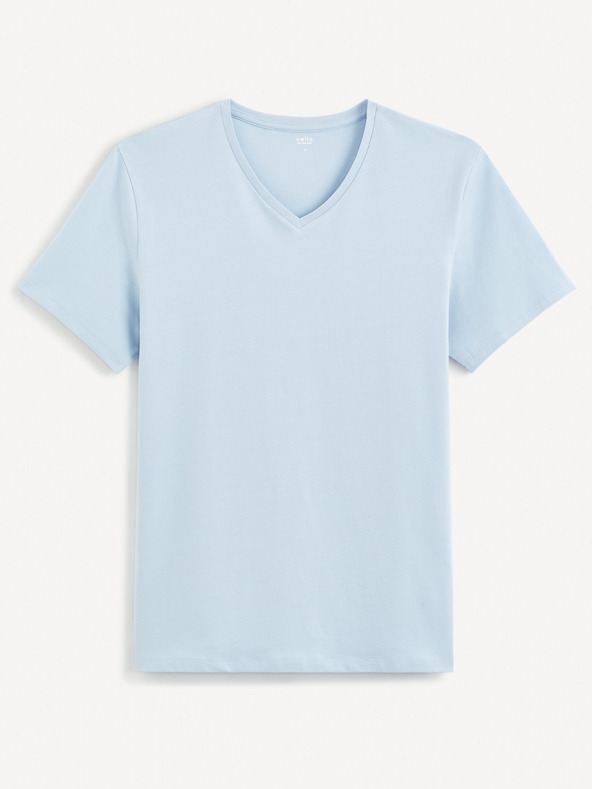 Celio Tricou basic albastru deschis pentru bărbați Celio Neuniv