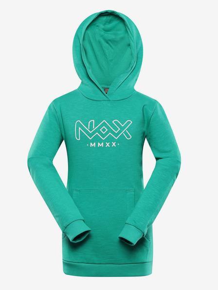 NAX Sweatshirt verde pentru copii NAX Colefo
