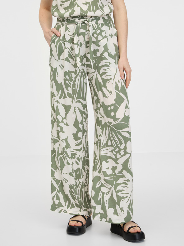 Orsay Pantaloni largi de dama kaki ORSAY