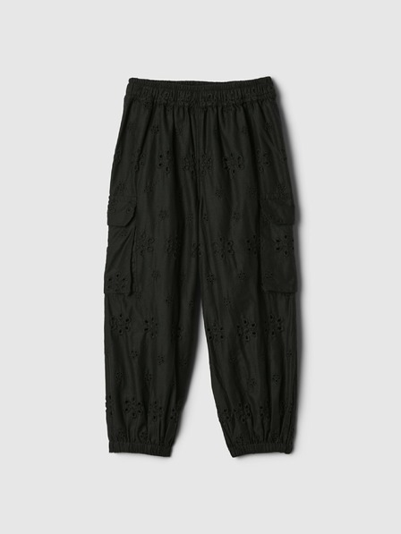 GAP Baby pantaloni cargo din dantelă GAP