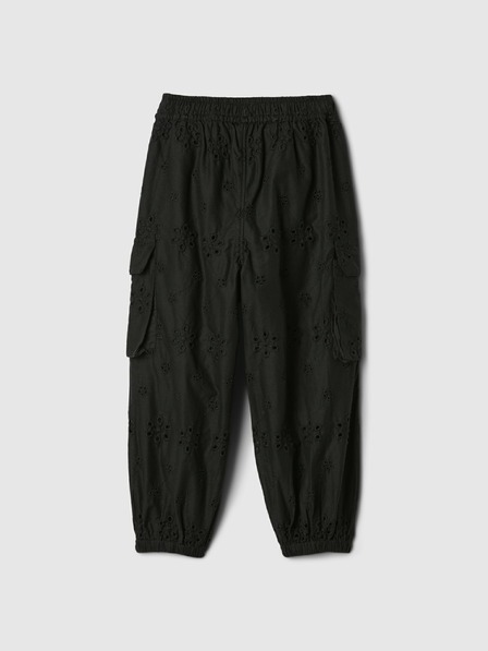 GAP Baby pantaloni cargo din dantelă GAP