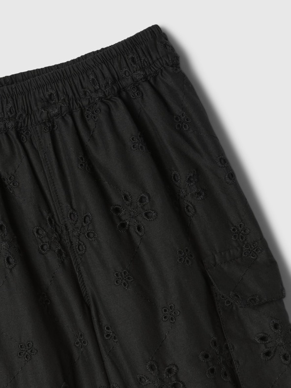 GAP Baby pantaloni cargo din dantelă GAP