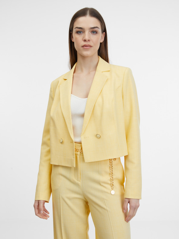 Orsay Jachetă galbenă pentru femei ORSAY