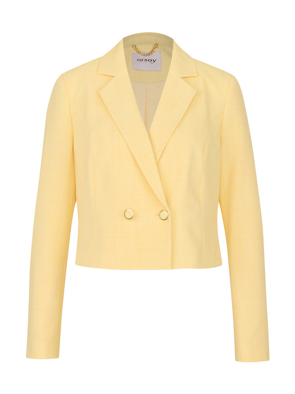Orsay Jachetă galbenă pentru femei ORSAY