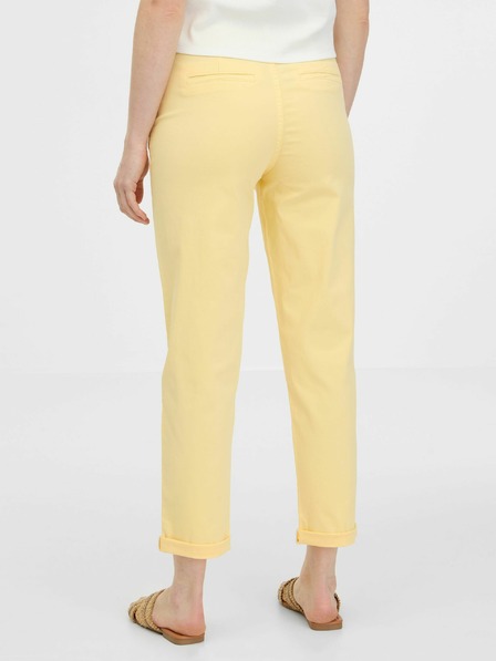 Orsay Pantaloni galbeni pentru femei ORSAY