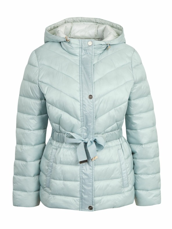 Orsay Geacă matlasată de iarnă gri pentru femei ORSAY