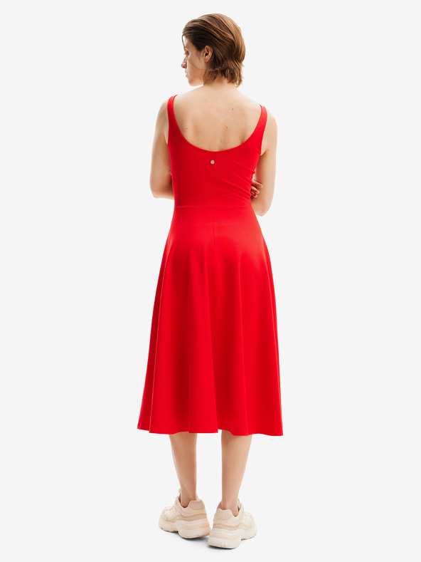 Desigual Rochie Midi Desigual Haria roșie, de damă