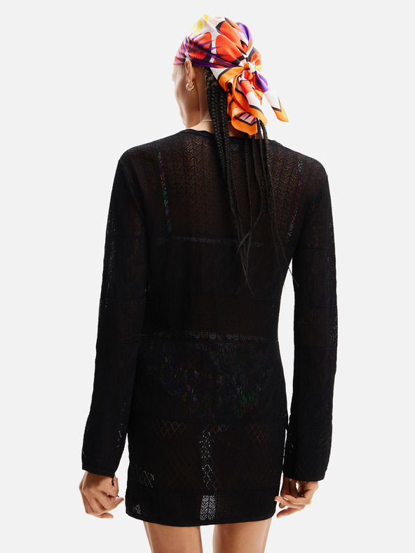 Desigual Desigual El Cairo Rochie de plajă neagră pentru femei