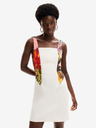 Desigual Rochie pentru femei Desigual x M. Christian Lacroix Marbella crem