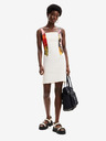 Desigual Rochie pentru femei Desigual x M. Christian Lacroix Marbella crem