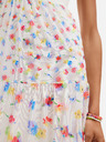 Desigual Rochie midi florală albă pentru femei Desigual Vancouver