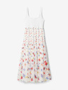 Desigual Rochie midi florală albă pentru femei Desigual Vancouver