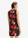 Desigual Rochie mini florală roșie și neagră pentru femei Desigual Houston