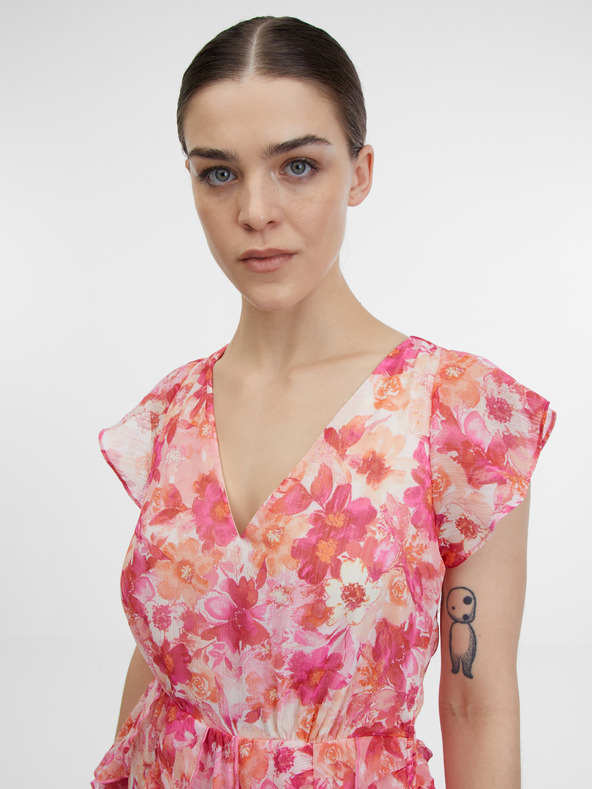 Orsay Rochie roz pentru femei cu flori ORSAY